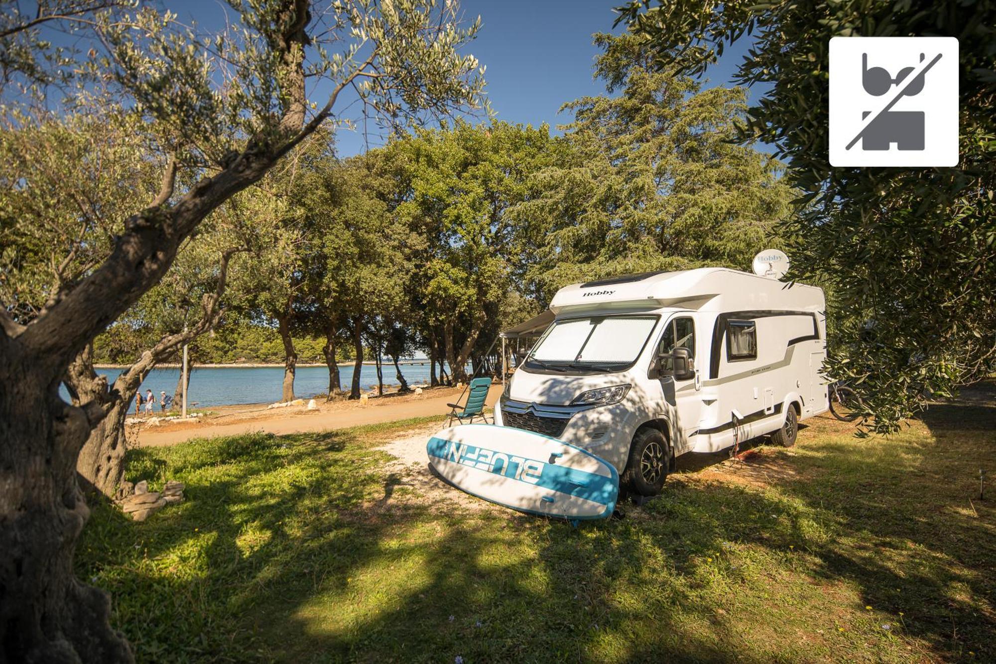 Maistra Koversada Uncovered Naturist Pitches Camping Vrsar